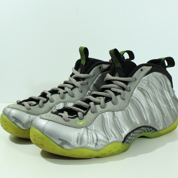 Nike Other - Nike Air Foamposite One Metallic Silver Green